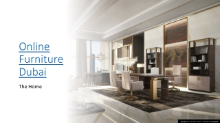 Online Furniture Dubai - The Home