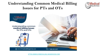 Understanding Common Medical Billing Issues for PTs and OTs