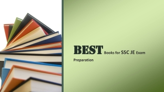 Best Books for SSC JE Exam Preparation