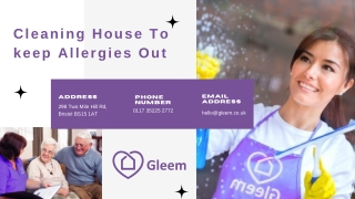 Get The Best Bristol Cleaners - Gleem Cleaning