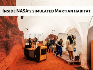 Inside NASA's simulated Martian habitat