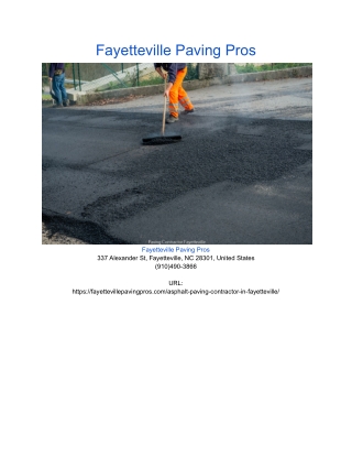 Fayetteville Paving Pros_3