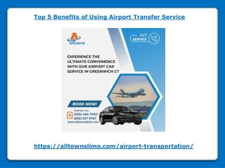 5 Benefits of Using Airport Transfer Service