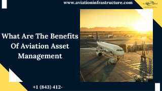 What Are the Benefits of Aviation Asset Management