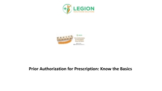 Prior Authorization for Prescription Know the Basics