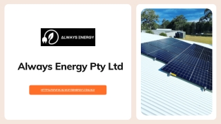 Indigenous Solar System Provider Company | Alwaysenergy.com.au