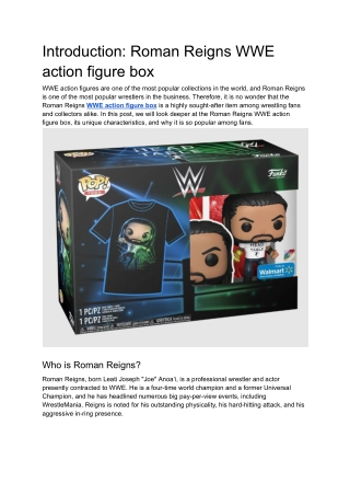 7-Introduction_ Roman Reigns WWE action figure box