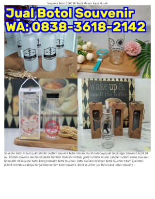 Ö8౩8•౩ᏮI8•ᒿI4ᒿ (WA) Harga Tumbler Custom Botol Souvenir Rokok