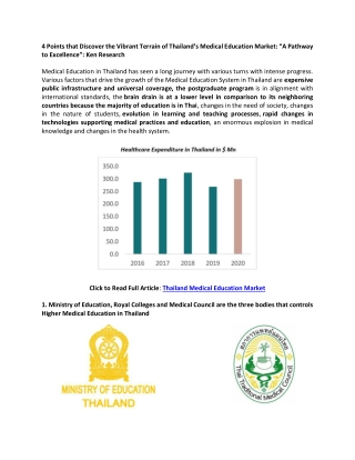 Thailand Medical Research sector outlook: Ken Research