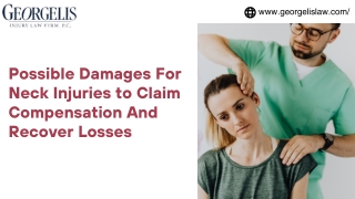 Possible Damages For Neck Injuries to Claim Compensation And Recover Losses