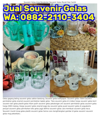 Ö88ᒿ·ᒿIIÖ·З4Ö4 (WA) Souvenir Gelas Sloki Kecil Harga Gelas Enamel Souvenir