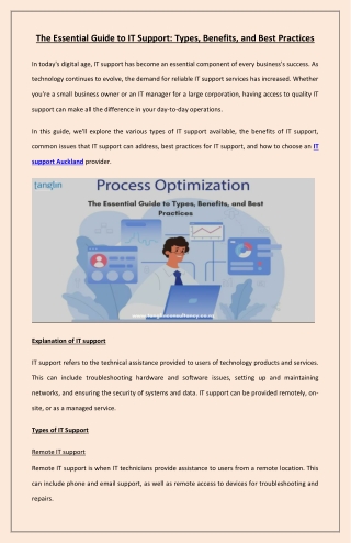 The Essential Guide to IT Support Auckland