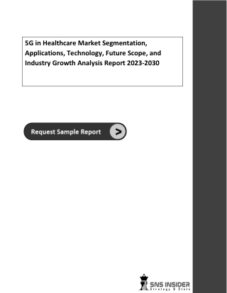 5G in Healthcare Market