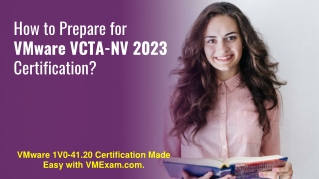 [2023] VMware 1V0-41.20 Exam | How to Prepare