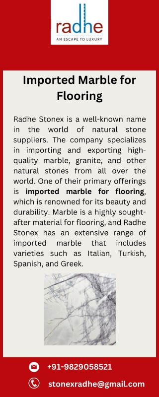 Imported Marble in Kishangarh