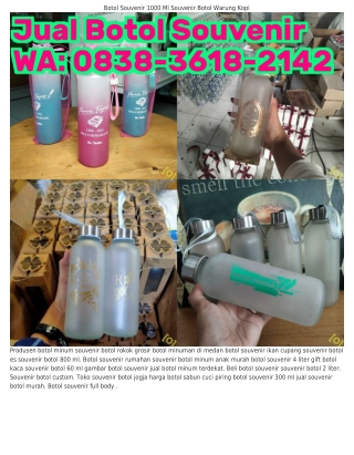 Ö8౩8~౩ϬI8~2Iㄐ2 (WA) Jual Botol Grosir Souvenir Murah Tumbler Custom Satuan