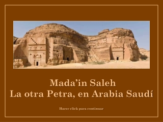 Madain Saleh - Arabia Saudi (Esrebla)