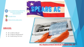 AC Replacement Services League City, TX