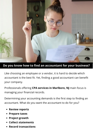 Do you know how to find an accountant for your business?