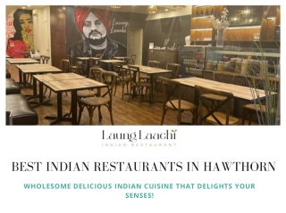 Best Indian Restaurants in Hawthorn