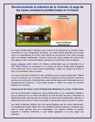 casas modulares