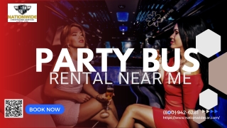 Party Bus Rentals Near Me