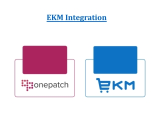 EKM Multi-Channel Integration | EKM Product Listing and Order Management