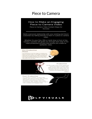 Piece to Camera