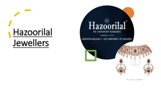 Hazoorilal