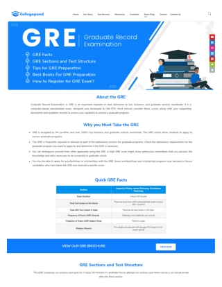 GRE Exam Dates, Fees, Syllabus and Preparation