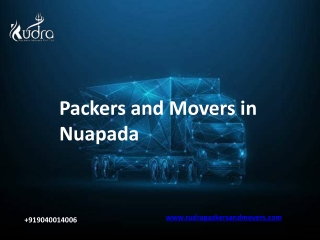 Packers and movers in Nuapada