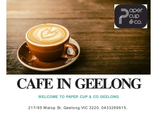 Best Cafes in Geelong for Breakfast