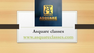 The Best IIT JEE Coaching Institute in Pune- Asquareclasses