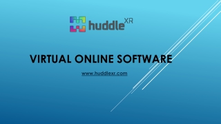 Virtual Online Software - Huddlexr
