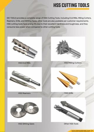 HSS-Cutting-Tools Exporters