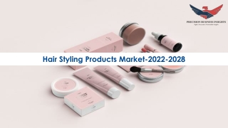 Hair Styling Products Market Size, Share, Growth Analysis 2022-2028