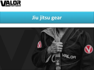 Jiu jitsu gear