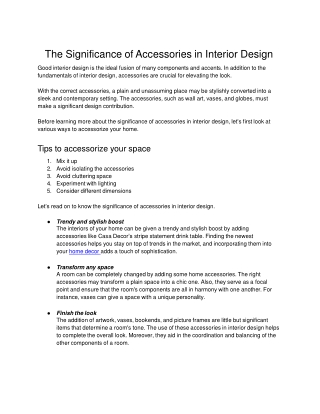 The Significance of Accessories in Interior Design .docx