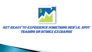 BitMEX exchange