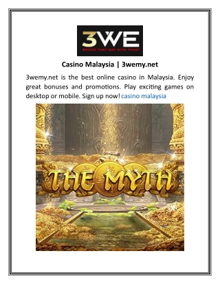 Casino Malaysia 3wemy.net