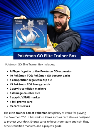 Pokémon GO Elite Trainer Box