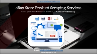 eBay Store Product Scraping Services