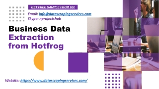 Business Data Extraction from Hotfrog