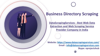 Business Directory Scraping