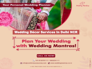 Wedding Décor Services In Delhi NCR