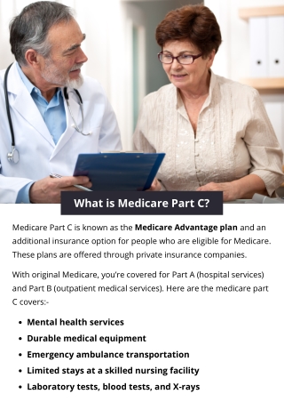 What is Medicare Part C