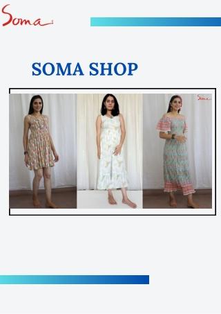 Find the Best Hand-Block Printed Dress from SOMA