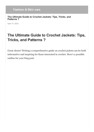 the-ultimate-guide-to-crochet-jackets