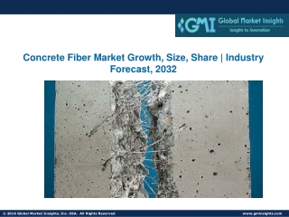 Concrete Fiber Market Growth, Size, Share | Industry Forecast, 2032