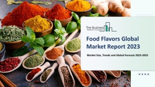 Food Flavors Market